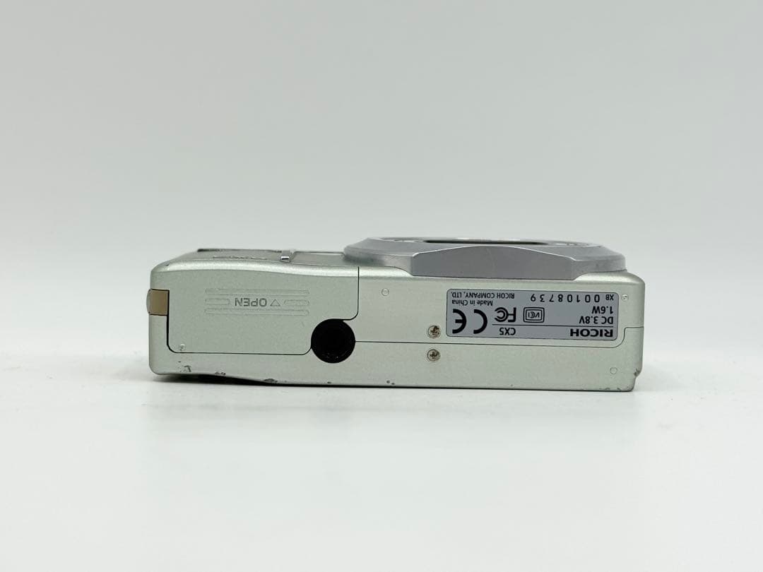 RICOH CX5 完動品 コンデジ 1000万画素 10.7倍ズーム