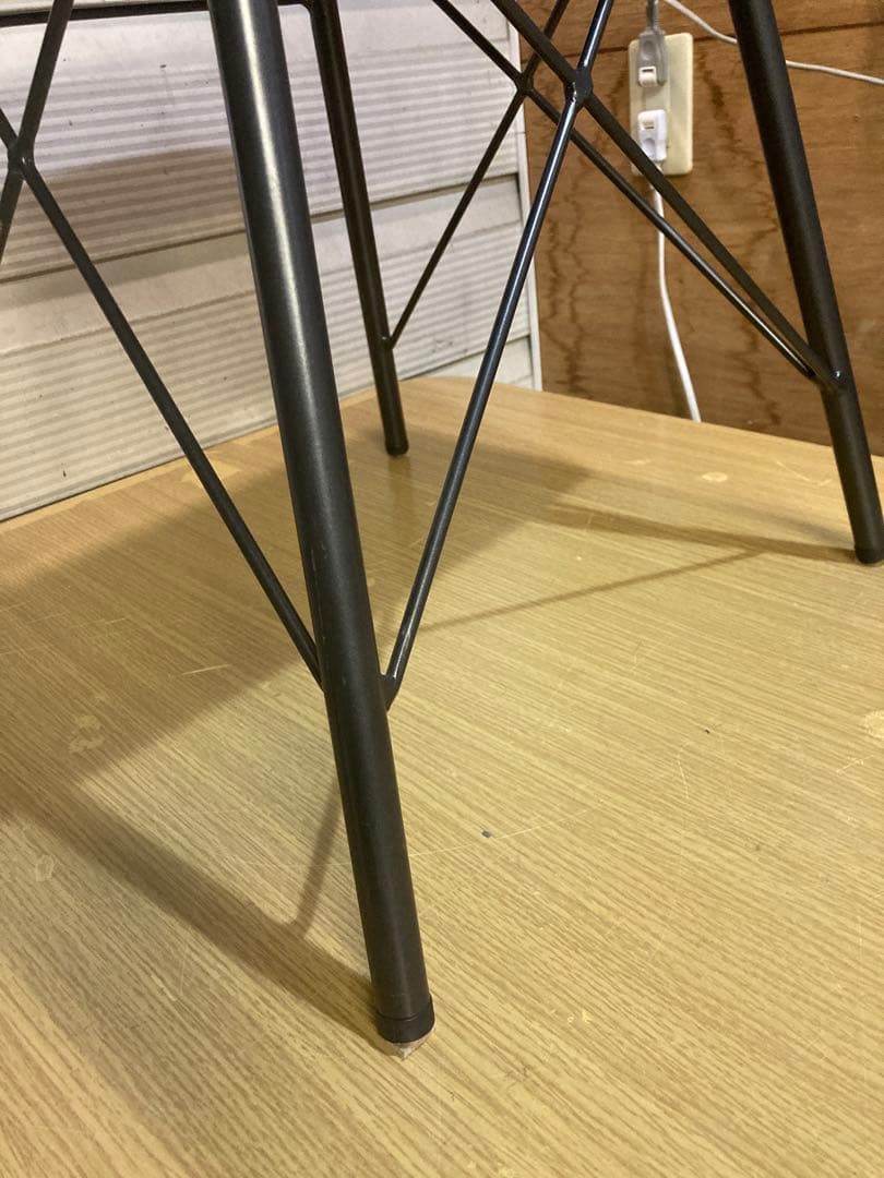 美品　ダイニングチェア　クラッシュゲートCrash Gate　ブラウン&キャメル