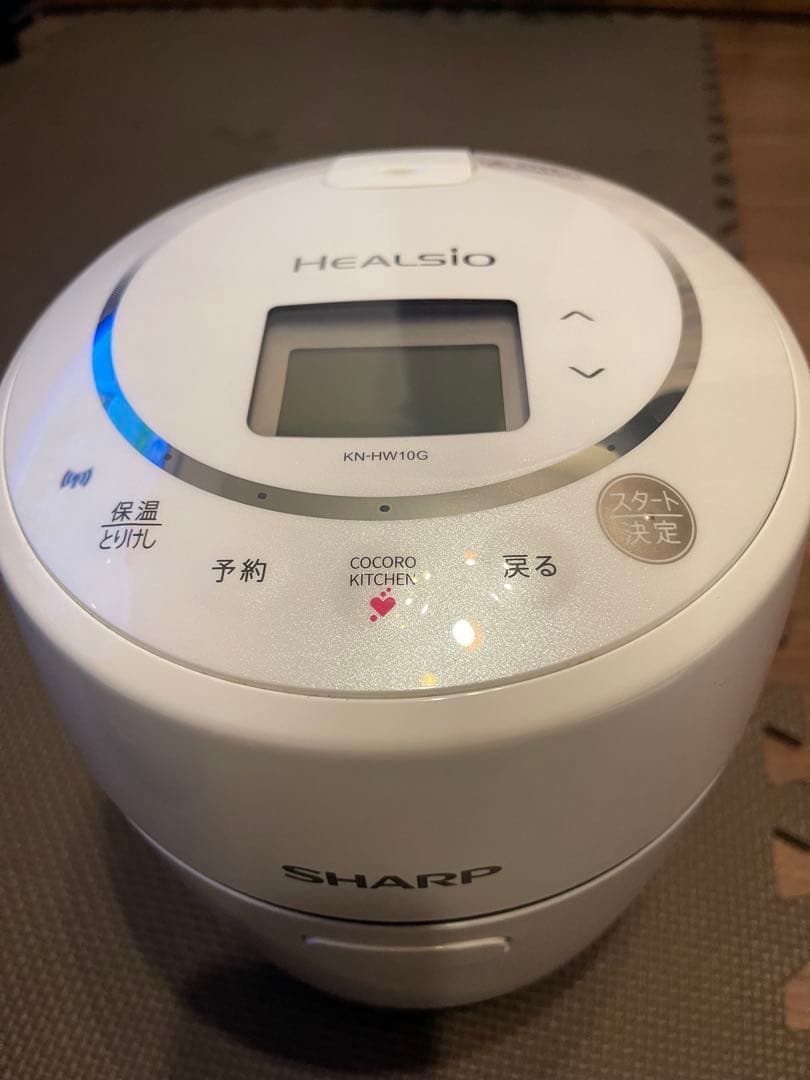 SHARP HEALSIO KN-HW10G-W ホットクック★美品