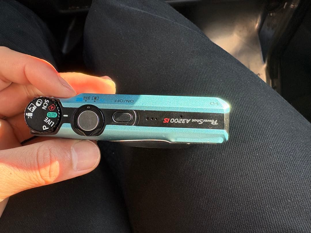 Canon PowerShot A3200 IS 水色 1410万画素