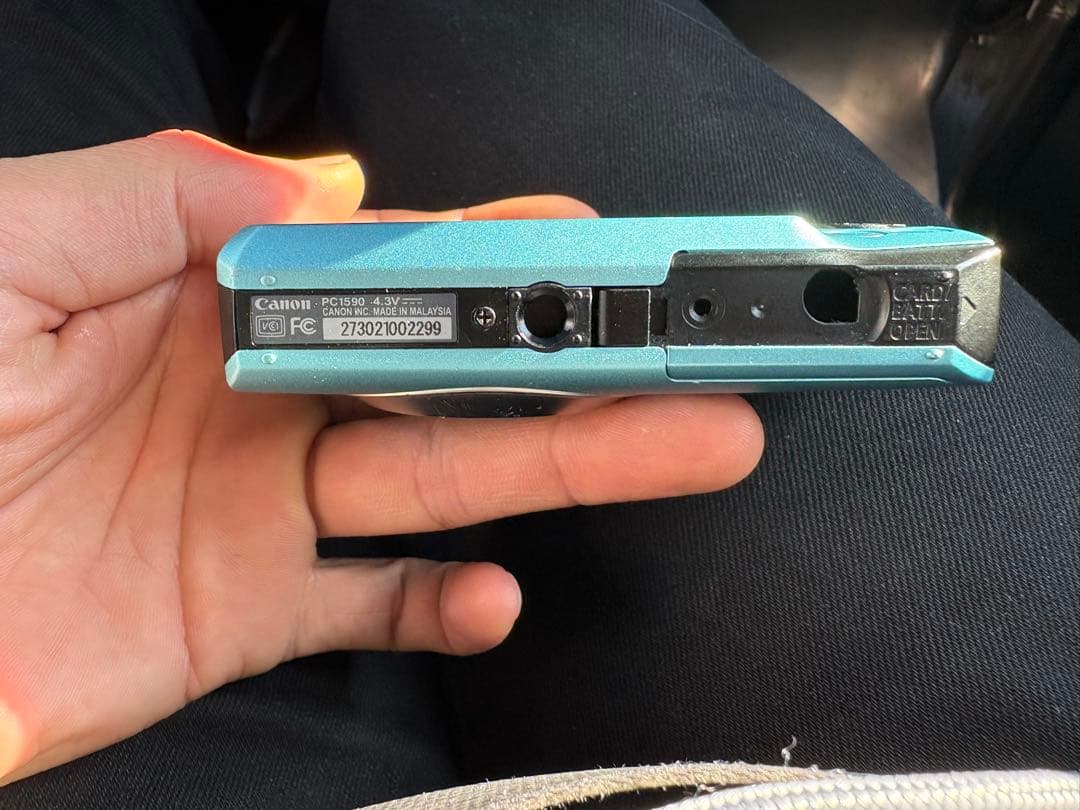 Canon PowerShot A3200 IS 水色 1410万画素