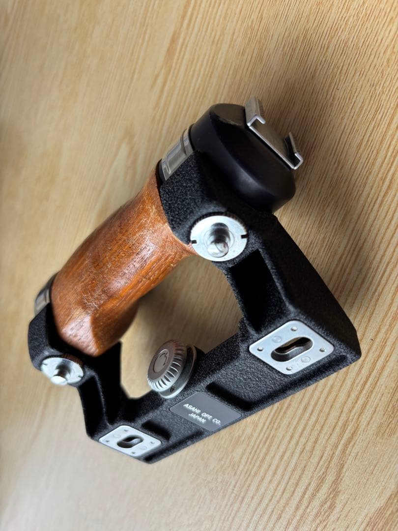 PENTAX67 木製グリップ