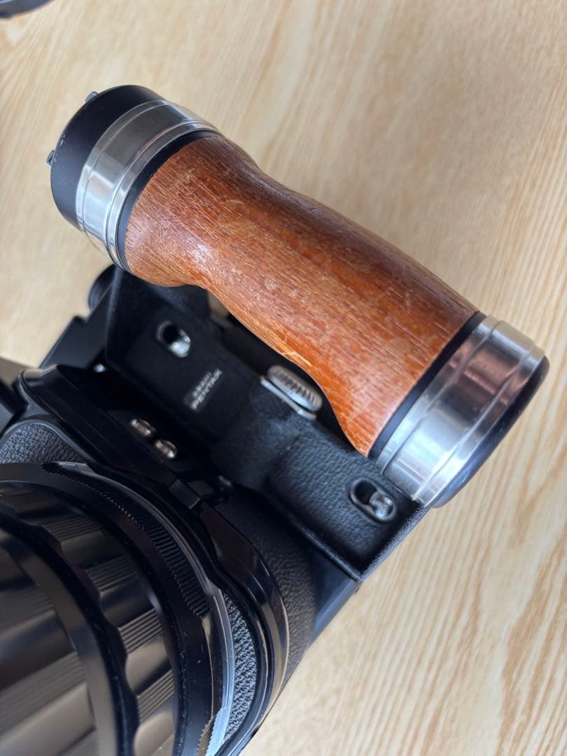 PENTAX67 木製グリップ