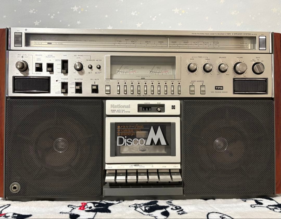 ナショナル ラジカセ　RX-5700　動作品　レトロ