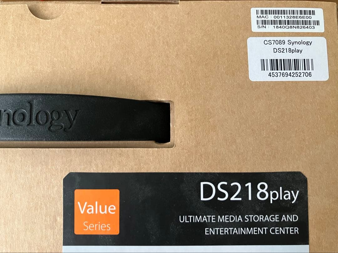 ★ジャンク★ シノロジー Synology DS218play