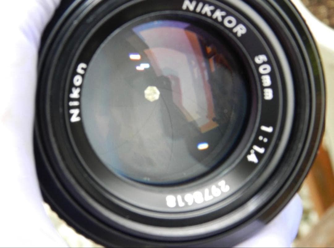 極美品　NIKON FE ブラック　NIKKOR 50 1.4