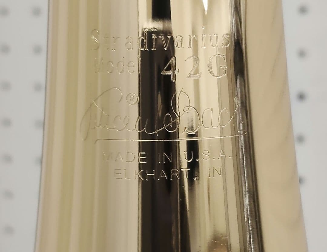 Bach 42Gベル（エドワーズフィット）