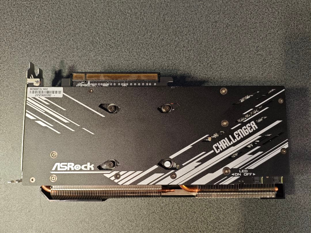 グラフィックボード・グラボ・ビデオカード ASRock Radeon RX 7800XT 16GB OC