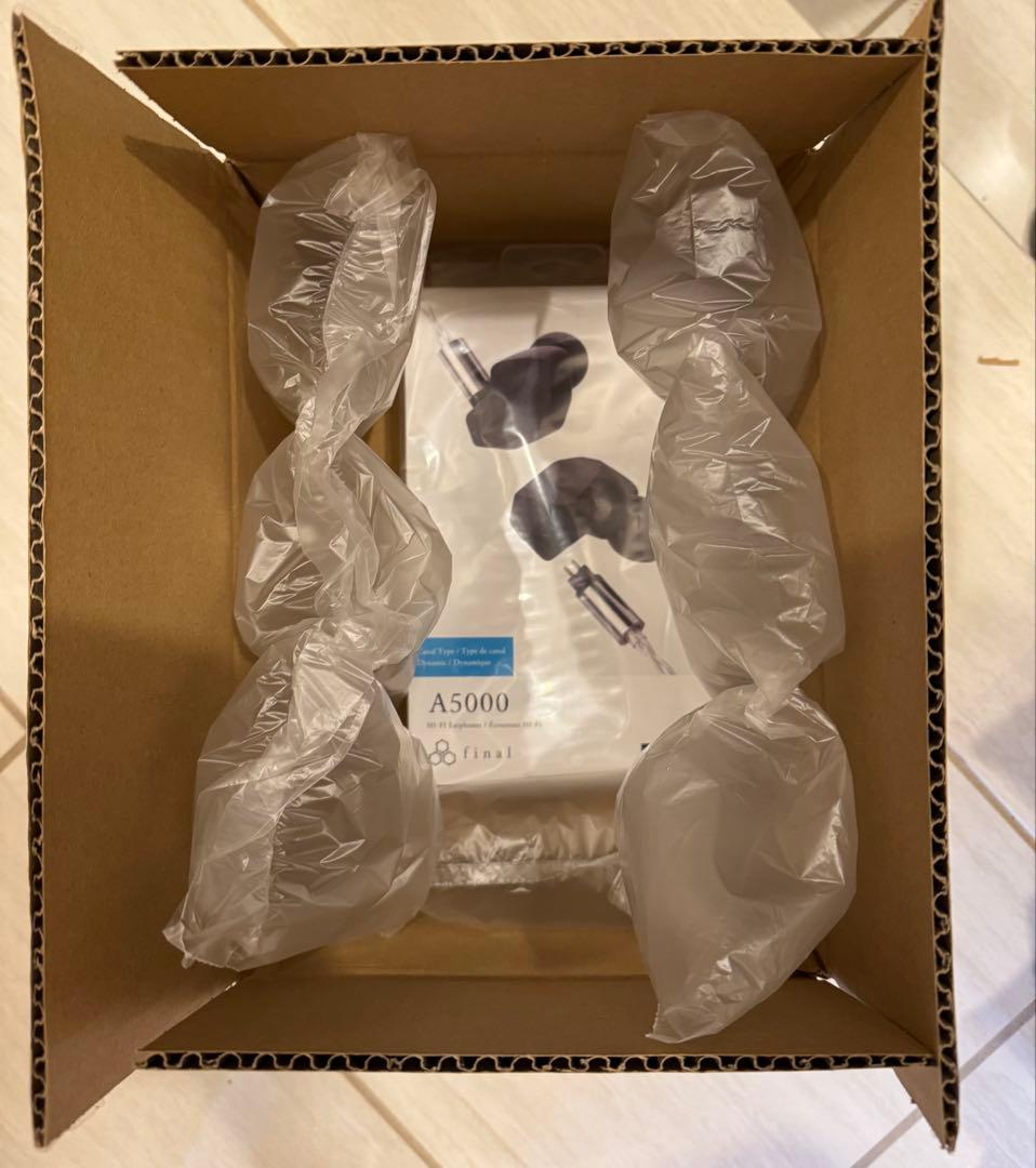 【新品未開封】final A5000 有線イヤホン