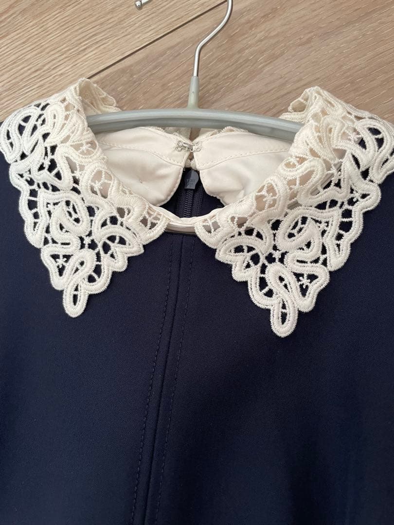 CELFORD エンブロイダリーカラータイトワンピース 卒園式 卒業式