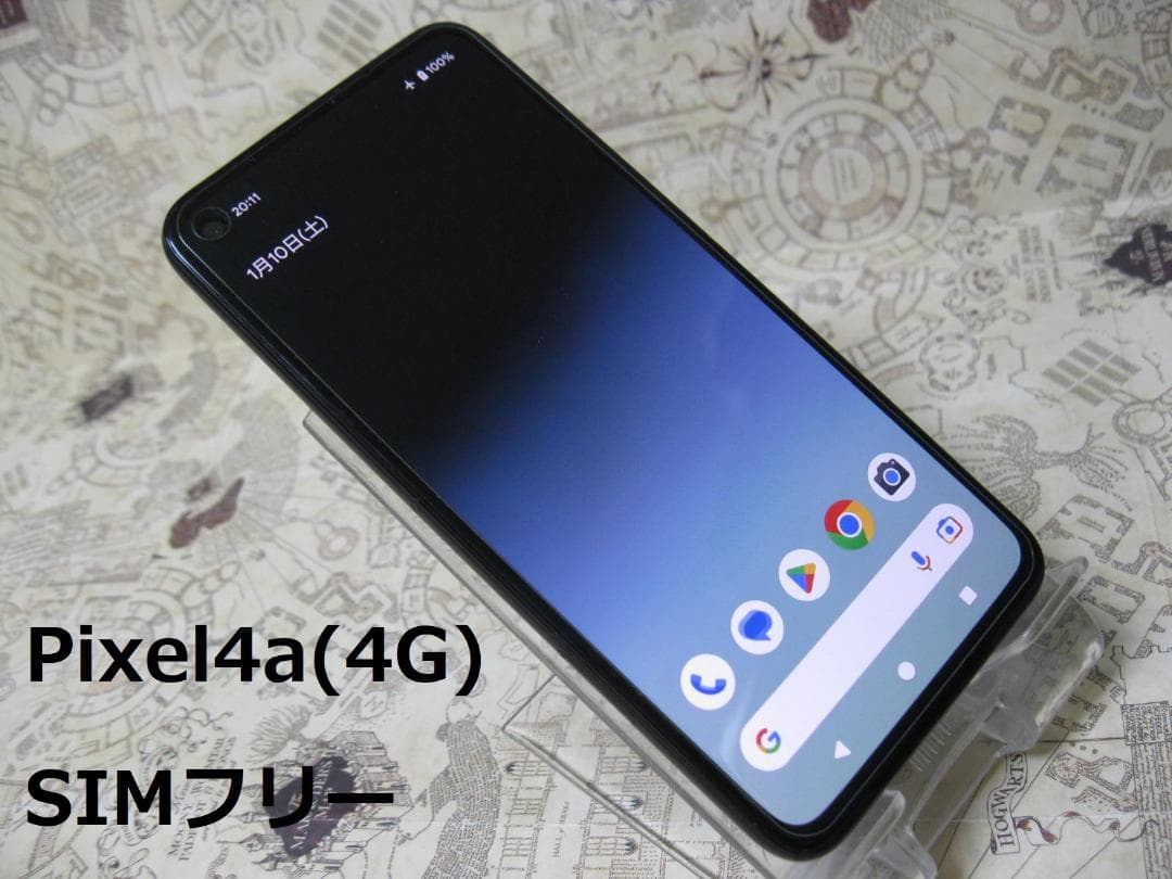 【ジャンク】Google Pixel 4a(4G) Just Black