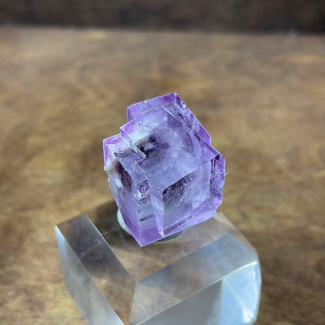 VIP-1003 中国　ヤオガンシャン産　フローライト原石＊ハイクリアパープル