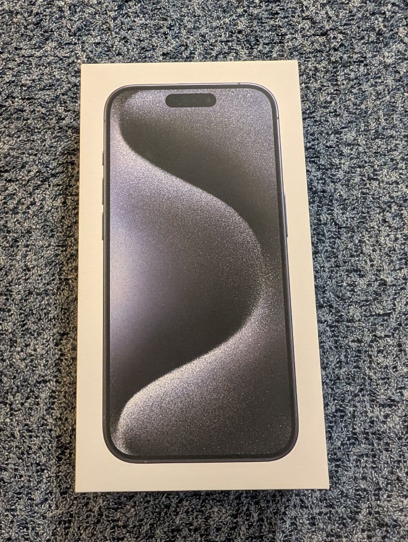 iPhone 15 Pro ブルーチタニウム 256gb SIMフリー