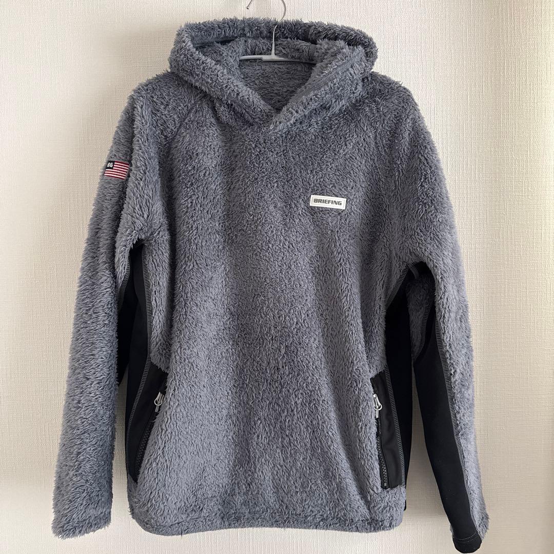BRIEFING フリースジャケット グレー