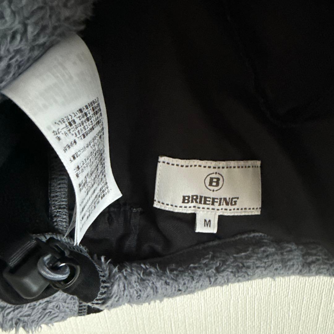 BRIEFING フリースジャケット グレー