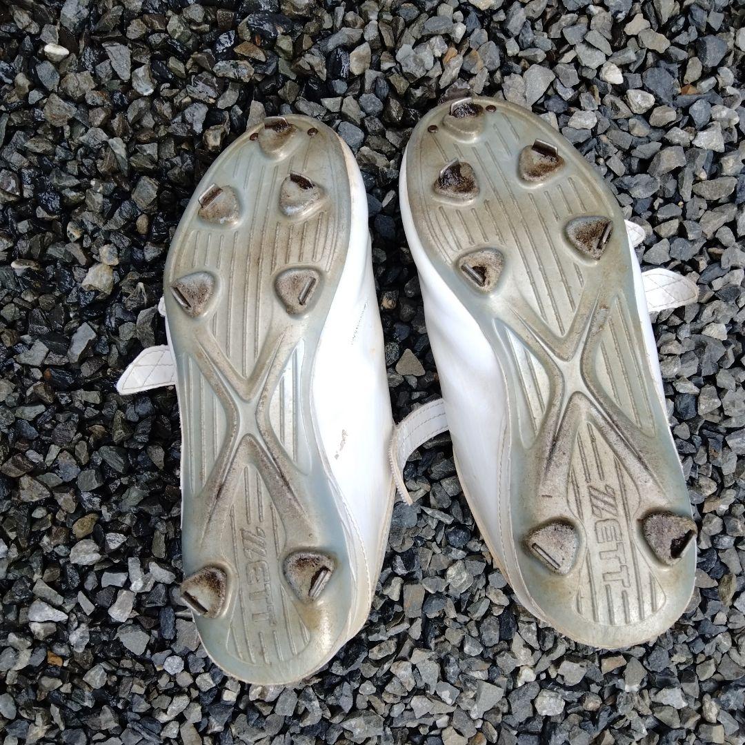 ZETT BSR2207WMB-1111野球スパイク 埋込みスパイク26.5cm