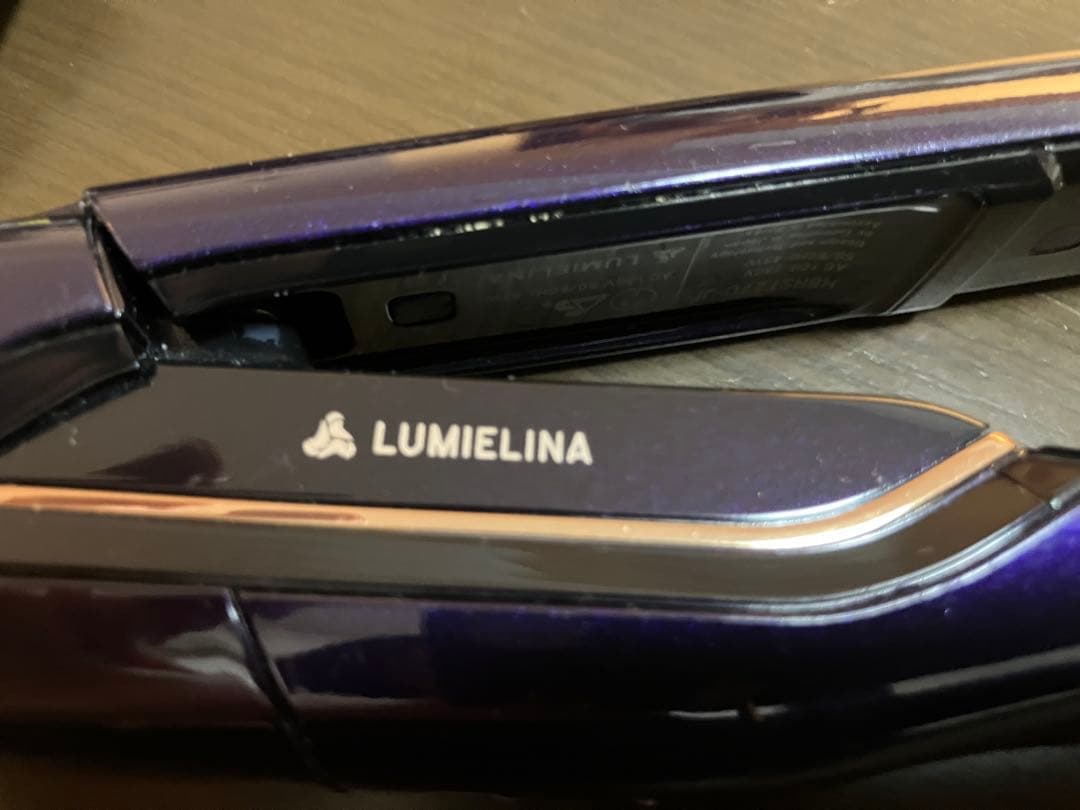 パープル ストレートヘアアイロン