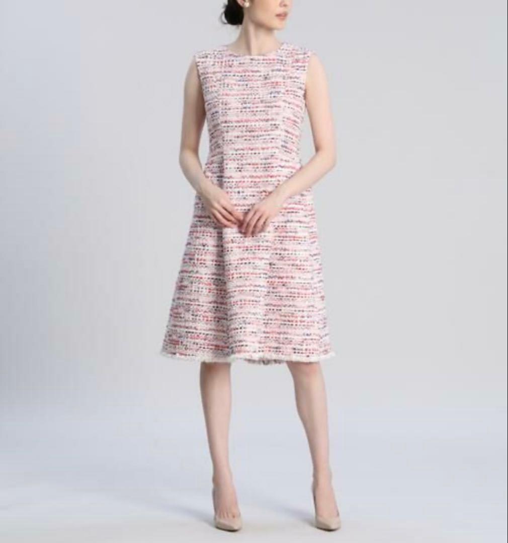 【極美品】Maglie le cassetto ツイード Aライン ワンピース