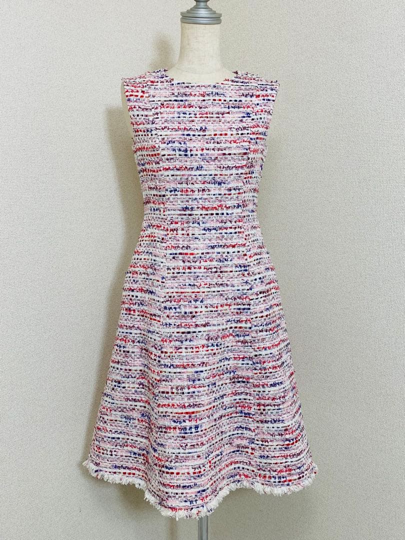 【極美品】Maglie le cassetto ツイード Aライン ワンピース