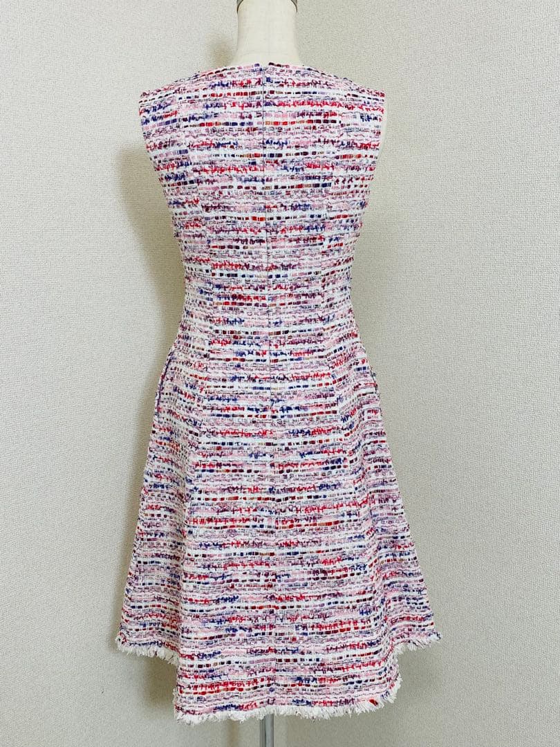 【極美品】Maglie le cassetto ツイード Aライン ワンピース