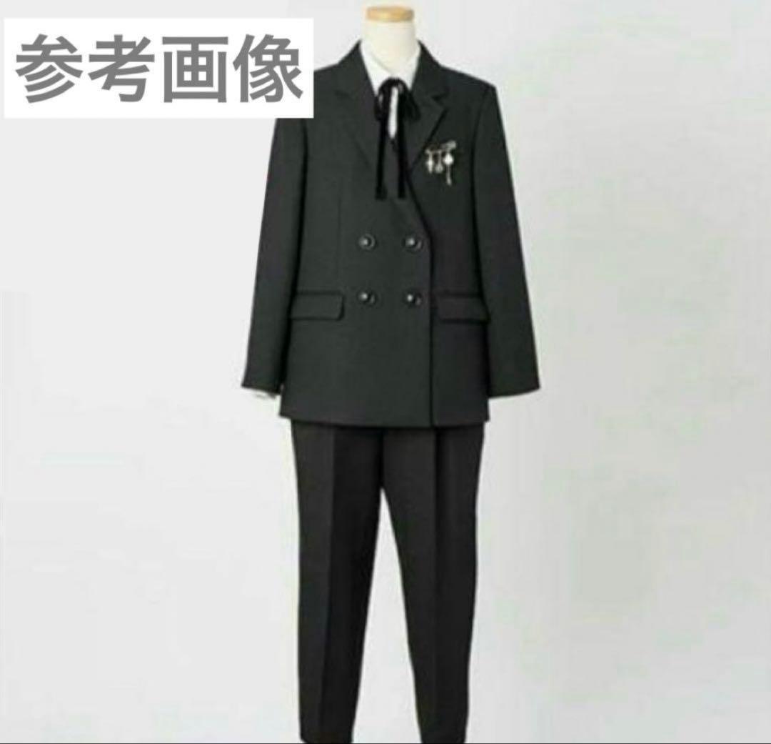 ワルツバイビームスデザイン ガールズ パンツスーツ ブラック 160cm