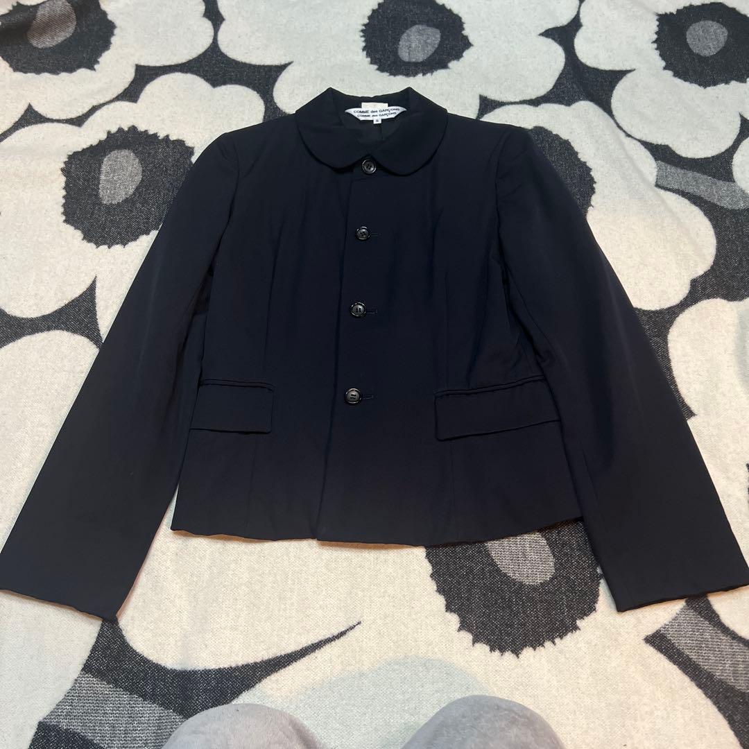 美品！ コムデギャルソン、丸襟テーラードジャケット Sサイズ