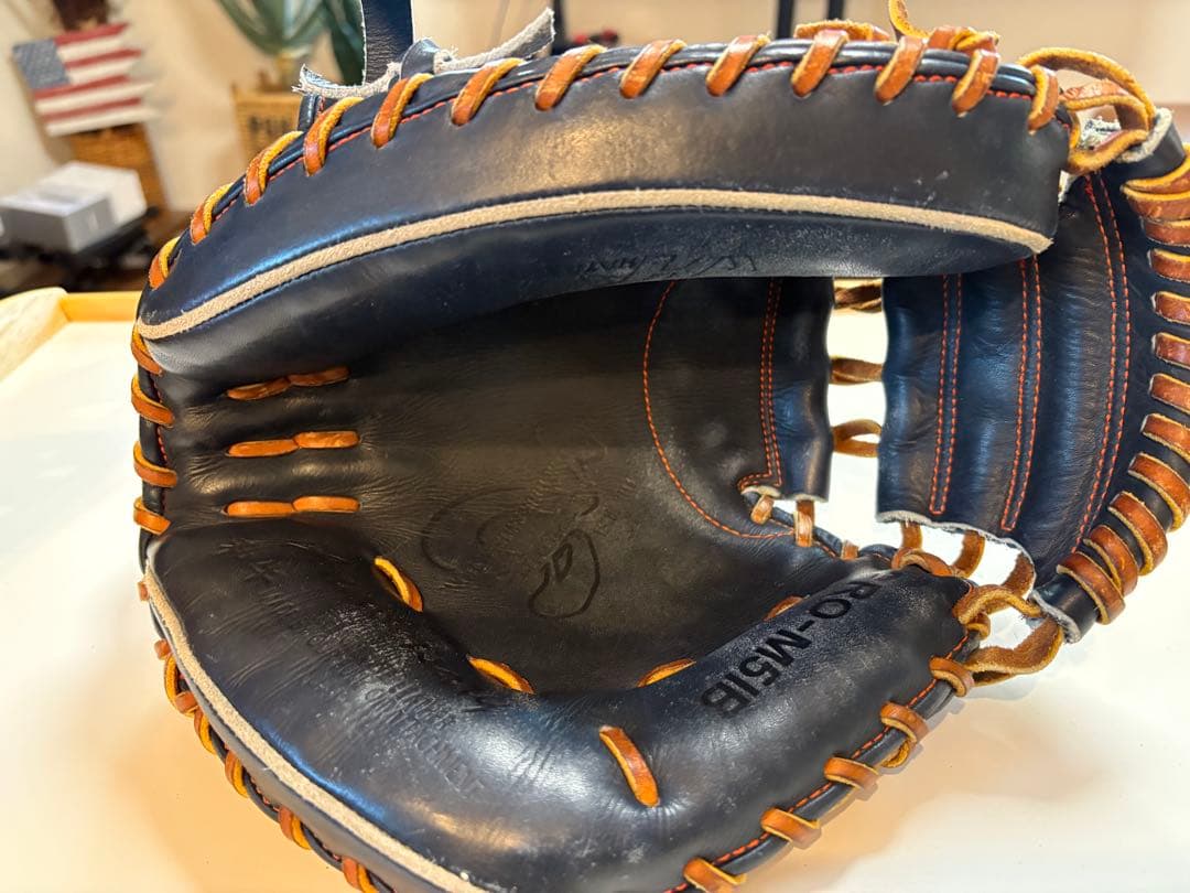 s*u様 キャッチャーミット　硬式　ハタケヤマ　40周年記念モデル