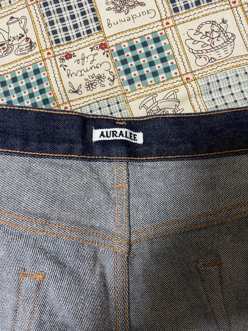 auraleeハードツイストデニム