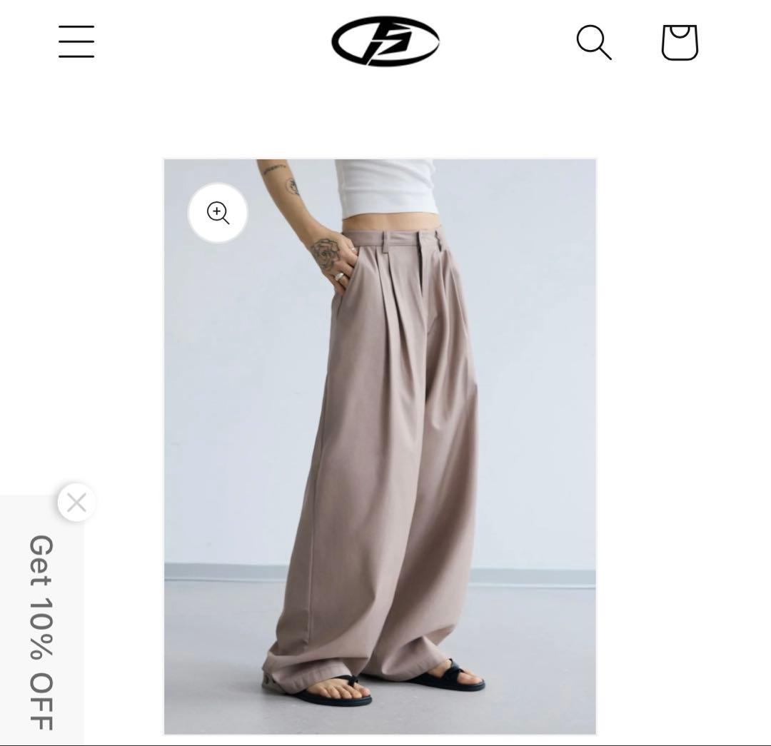 Peoplesense peoplestyle ピープルセンス スラックスピンク