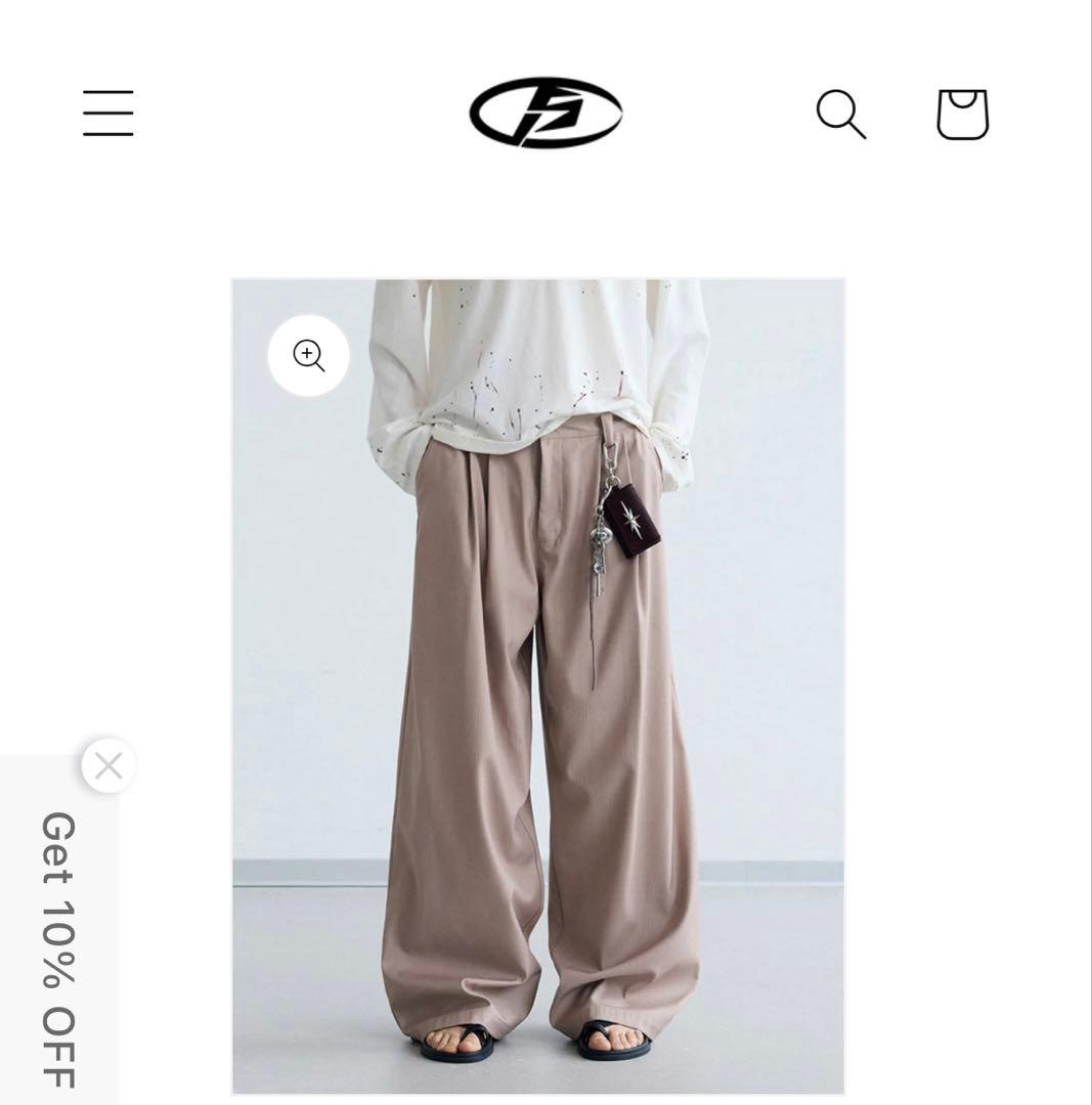 Peoplesense peoplestyle ピープルセンス スラックスピンク