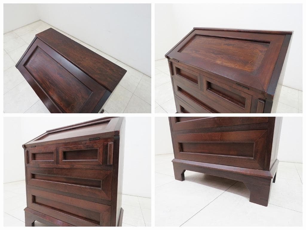 ■民芸家具■高山式 ライティングビューロー■机 チェスト■検星野民芸松本北海道