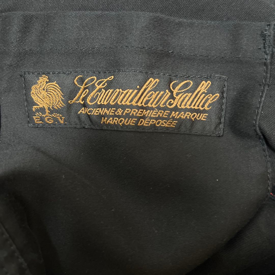 ル・トラヴァイユール・ガリス フレンチモールスキンジャケット ブラック 2