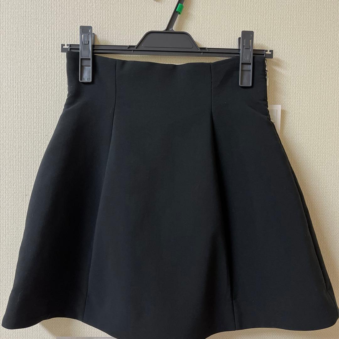 新品タグ付き FRAY I.D ハイウエストミニスカパン