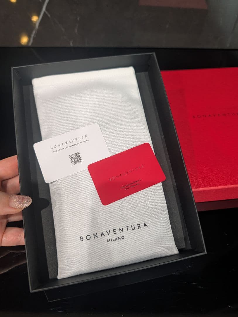 Bonaventura 最高級レザー人気色エトープ バックカバーケース