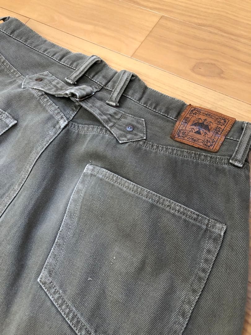 KAPITAL キャピタル　パンツ　オリーブ