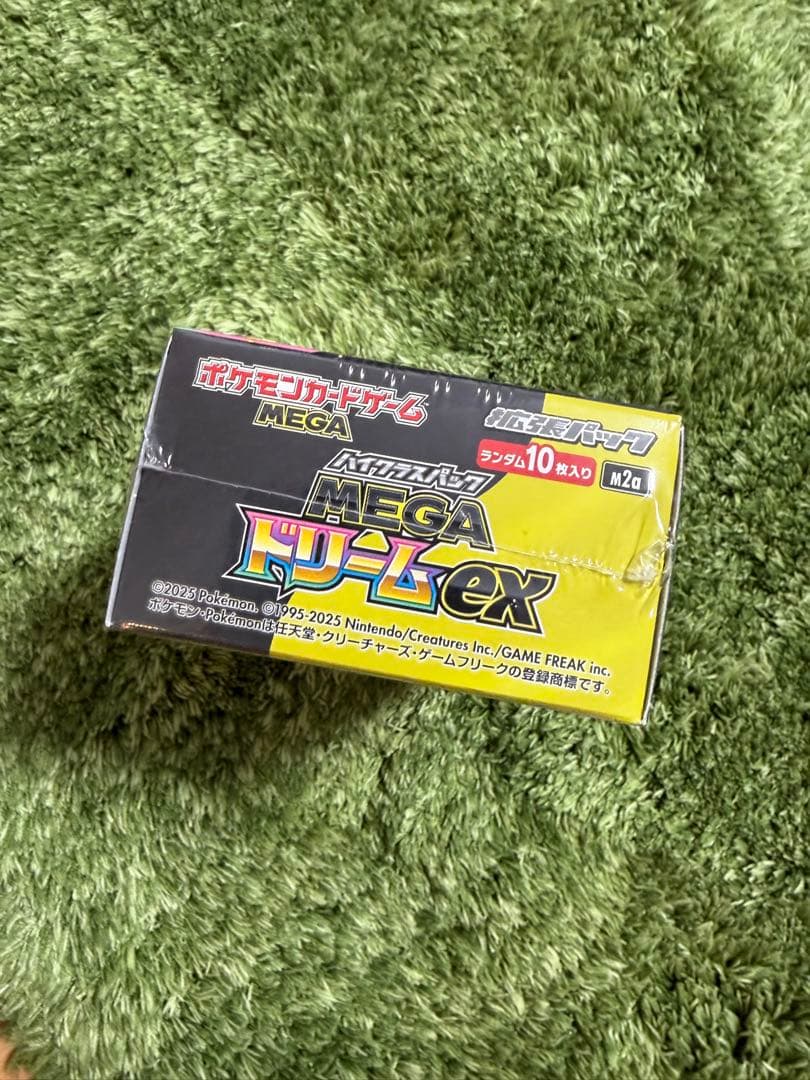 【新品・未開封】ポケカ　megaドリームex 1BOX シュリンク付き