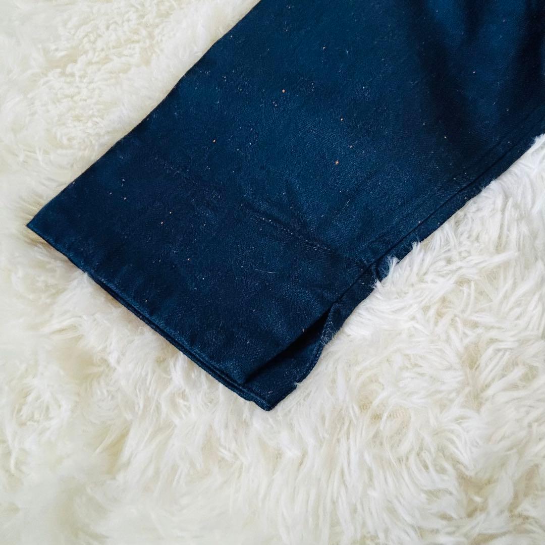 極美品★45rpm/45r ONE ONE いろいろデニムのプルフリルチュニック