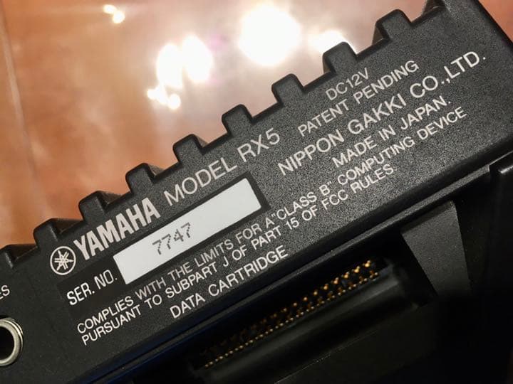 その他 YAMAHA RX5 DIGITAL RHYTHM PROGRAMMER