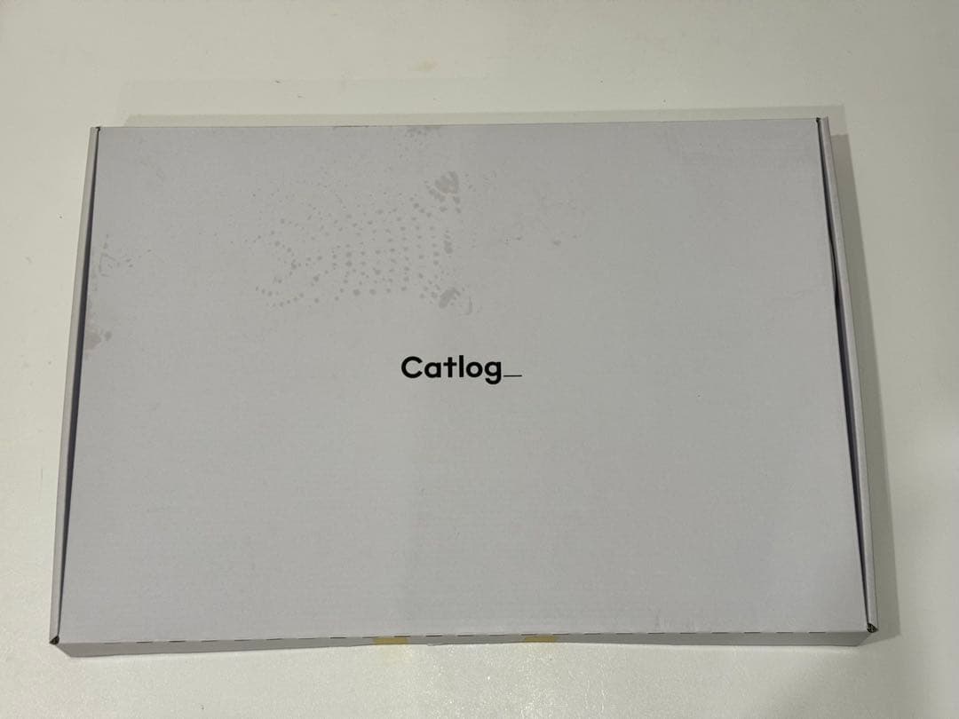 Catlog Board 2 猫用ボード ホワイト　おまけ付き