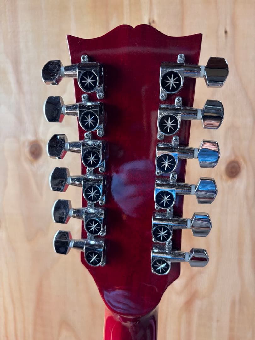 希少Aria / マツモクDove12弦 12WD40CH 純正ピックガード美品