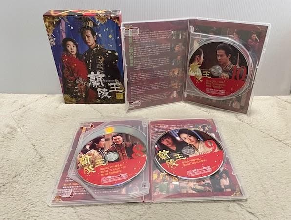 中国ドラマ「蘭陵王」DVD-BOX1～3セット（BOX1はポストカード付）