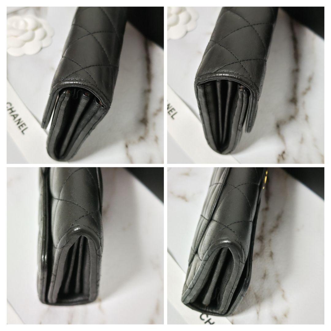 CHANEL シャネル クラシック マトラッセ ロングフラップウォレット 長財布