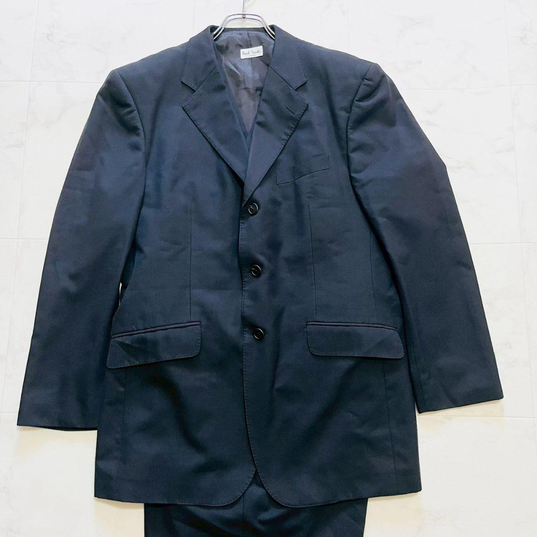 美品✨ポールスミス 大きいサイズ スリーピーススーツセットアップ 黒 2XL