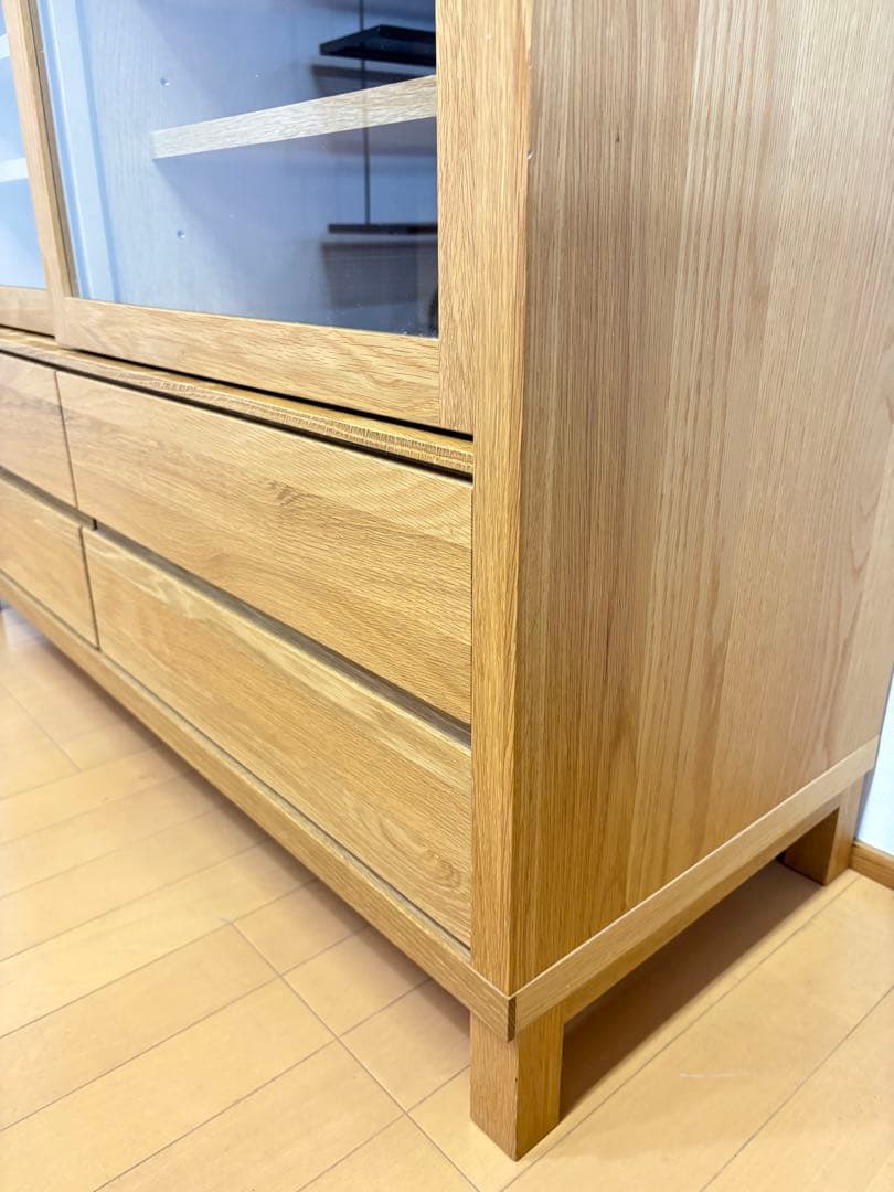 高野木工　CANO カノ　ホワイトオーク　IDC キャビネット　サイドボード