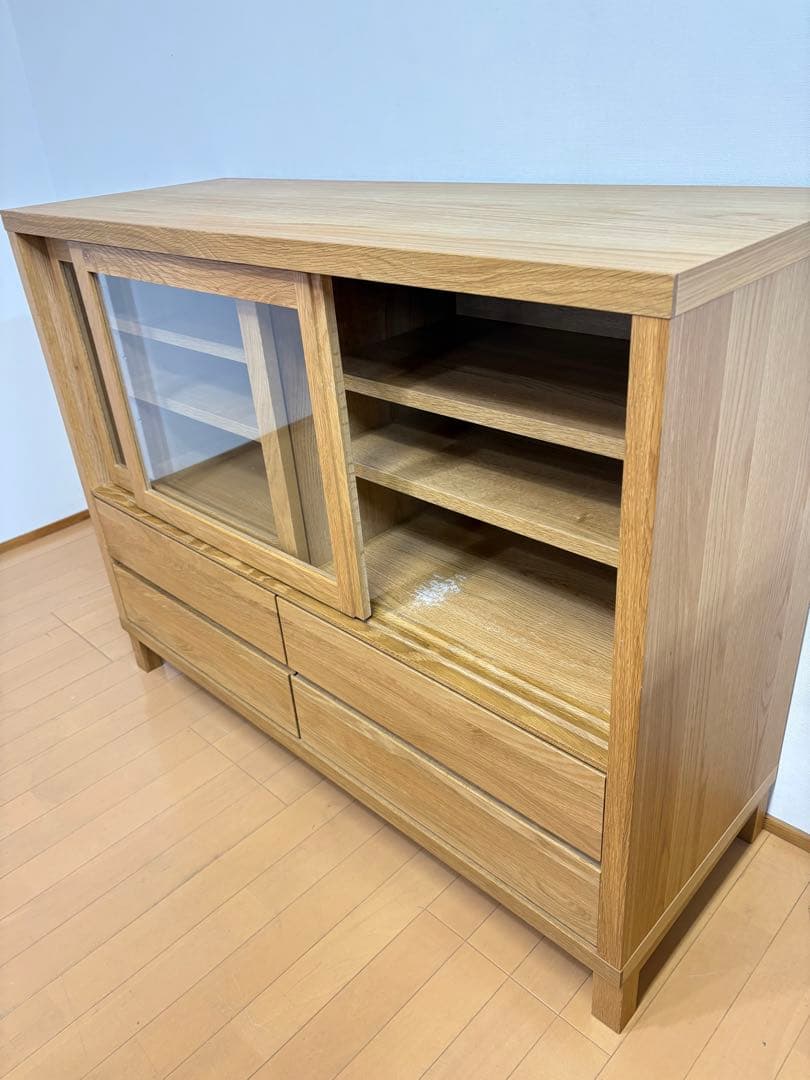 高野木工　CANO カノ　ホワイトオーク　IDC キャビネット　サイドボード