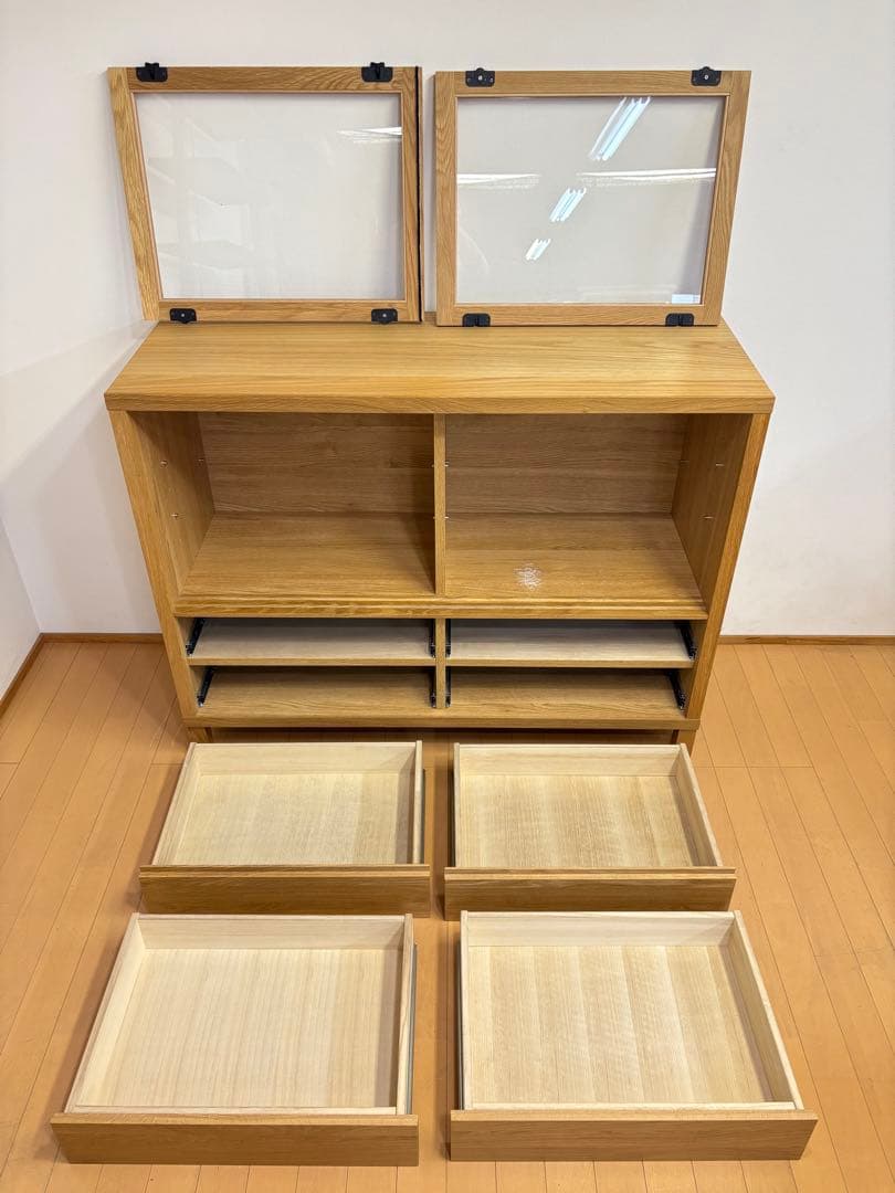 高野木工　CANO カノ　ホワイトオーク　IDC キャビネット　サイドボード