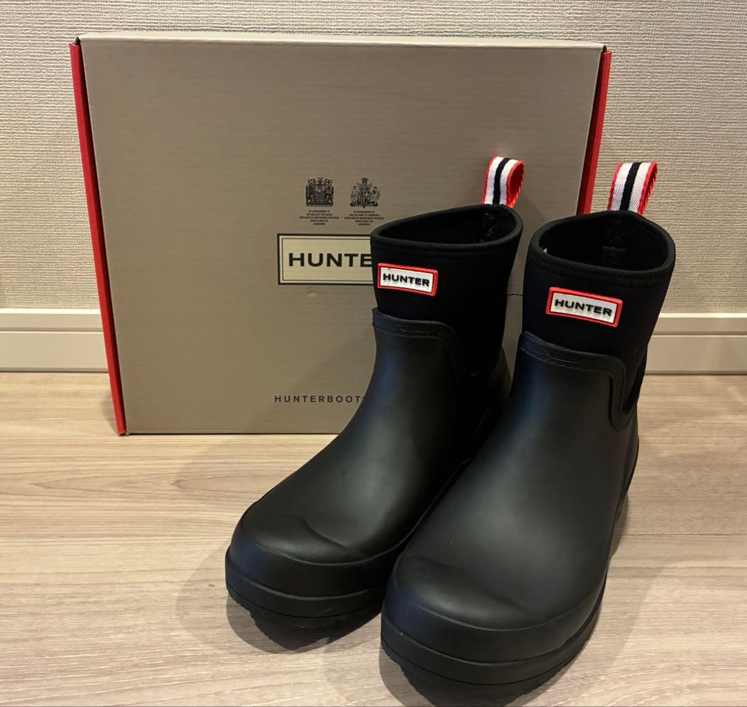 美品 HUNTERレインブーツ
