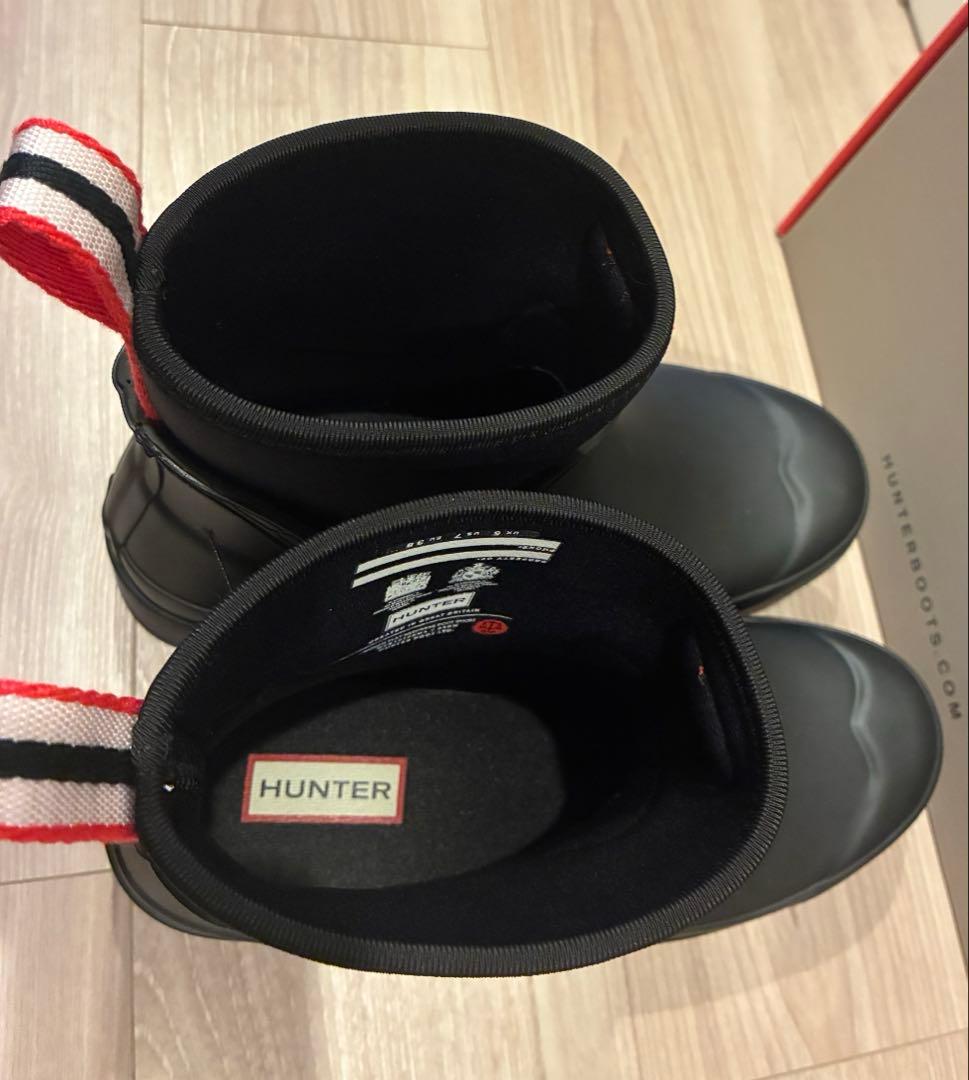 美品 HUNTERレインブーツ