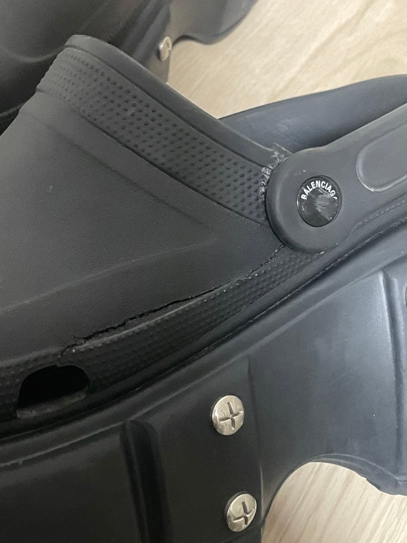正規品　balenciaga ハードクロックス　41 Hard Crocs