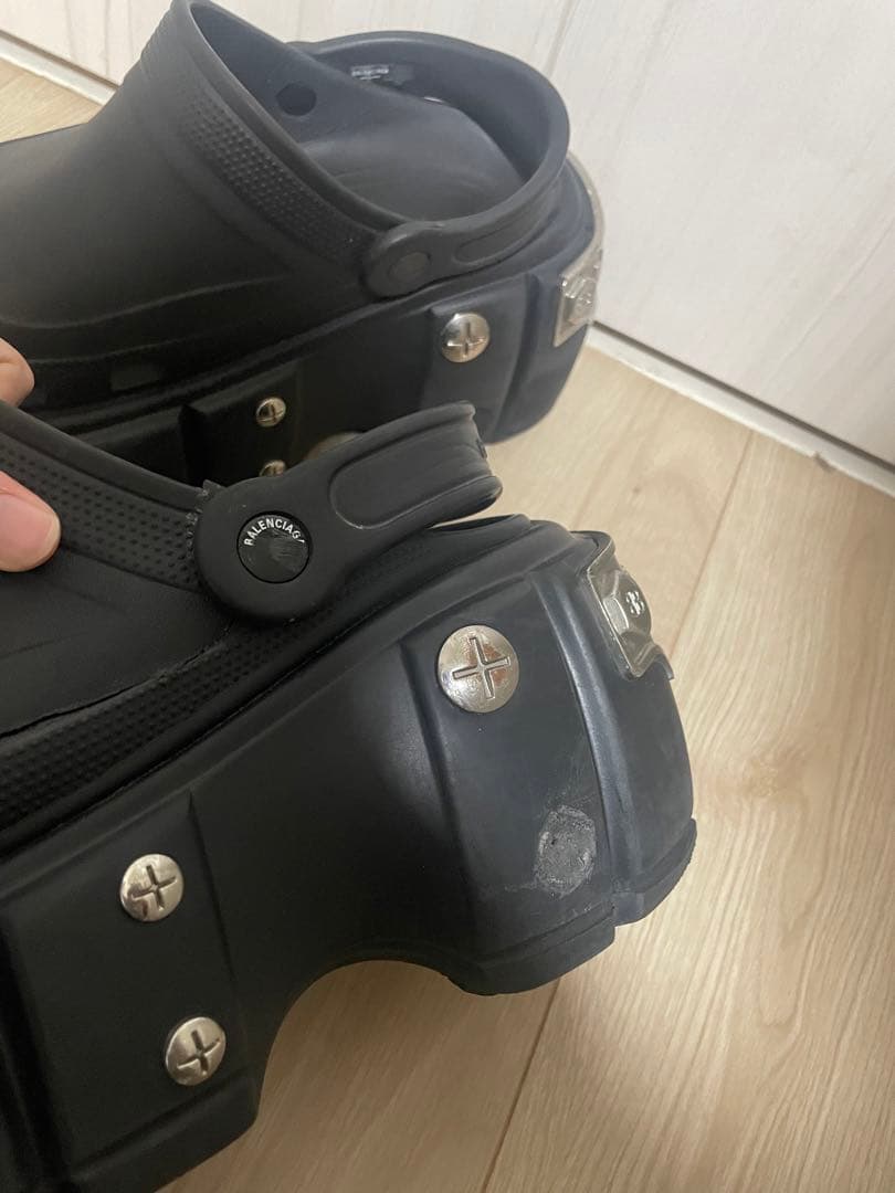 正規品　balenciaga ハードクロックス　41 Hard Crocs